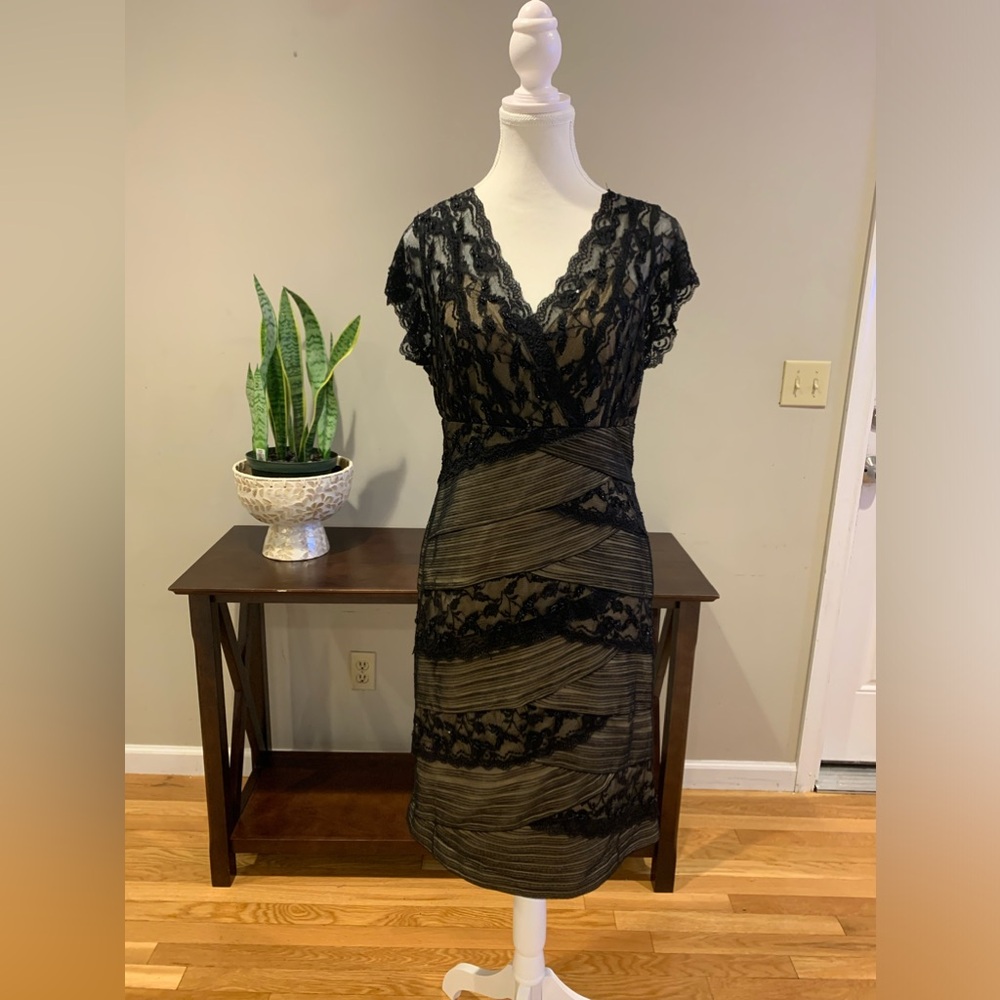 Marina lace with beading dress